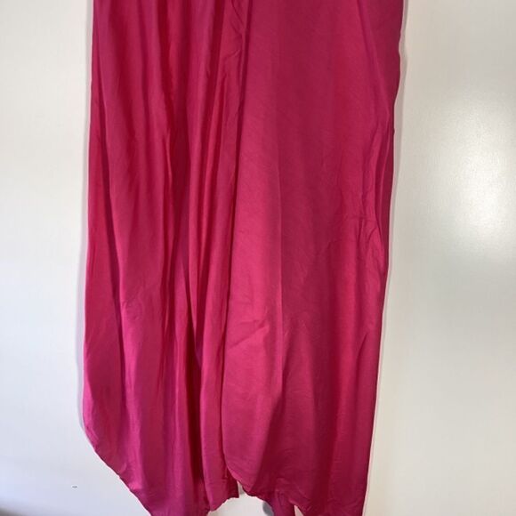 Seafolly Bandana Pink Bay Silk Blend Handkerchief Dress - Picture 13 of 16